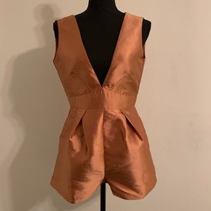 Rust/bronze jumpsuit